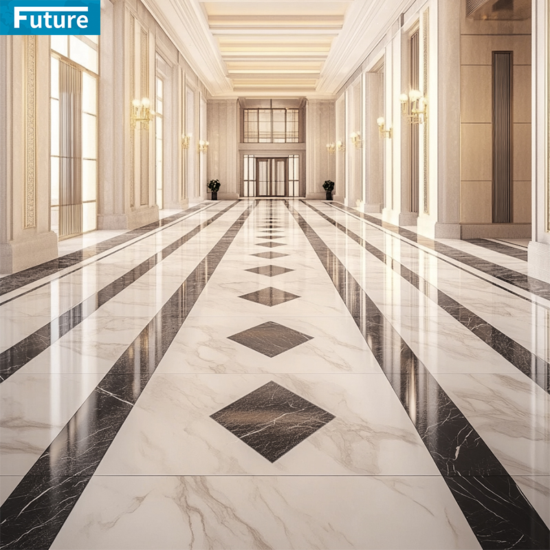 Luxury Style Customize Color and Size Marble Floor Tiles for