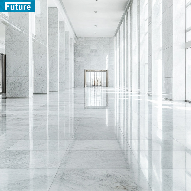 Luxury Style Customize Size White Marble Floor Tiles for Hot