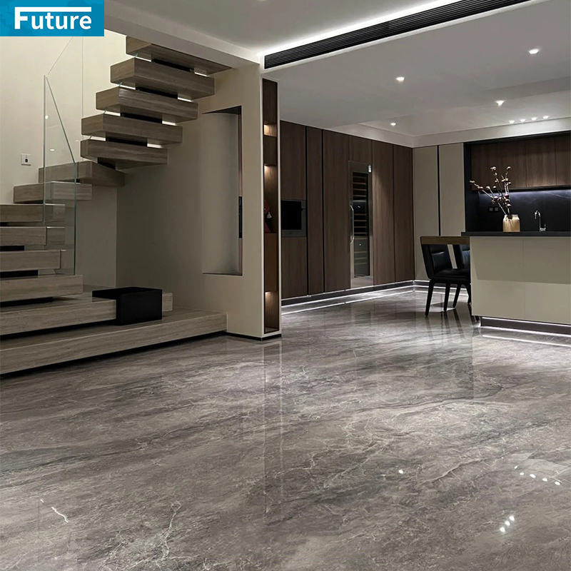 Polished Glazed Natural Stone Customzie Size Gre