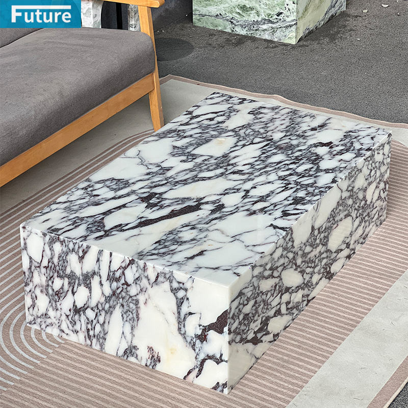 Calacatta Viola Marble Coffee Table