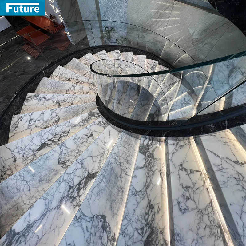 Luxury Style Calacatta Viola Marble TIles for In
