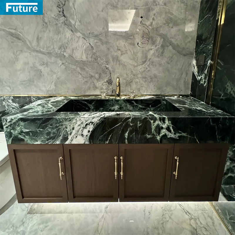 Customize Size Shape Natural Stone Verde Green M