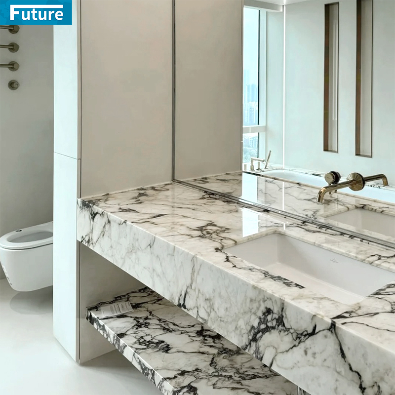 Luxury Style Natural Stone Calacatta Viola Wash 