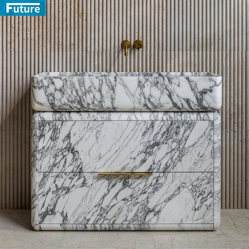 Customize Size Luxury Style Natural White Arabes