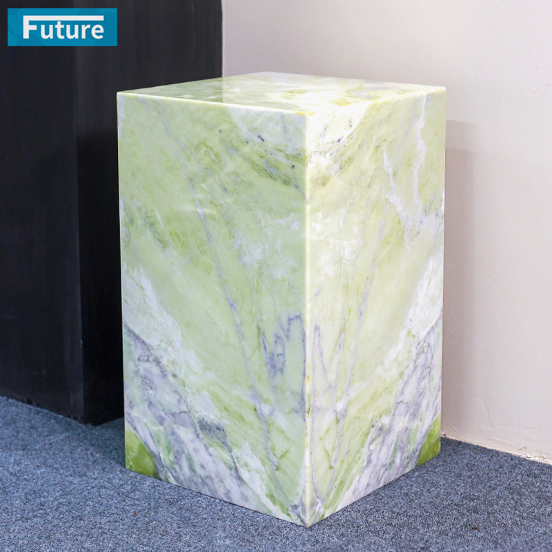 100% Natural Light Fendi Green Marble Stone for 