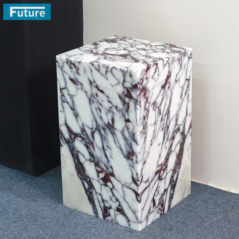 100% Natural Italy Calacatta Viola Marble Stone 